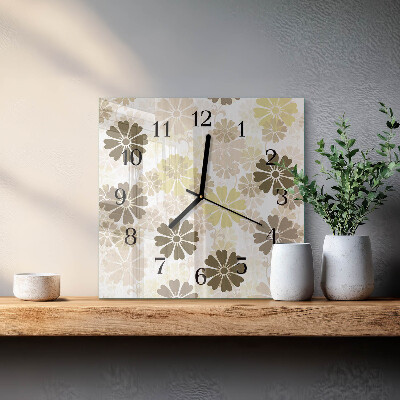 Glas vægur Floristisk kunst