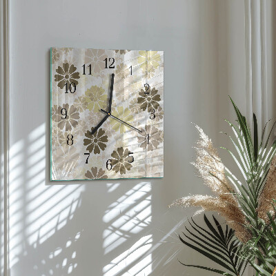 Glas vægur Floristisk kunst