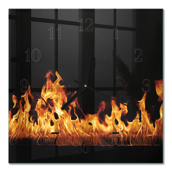 Glas vægur Brand
