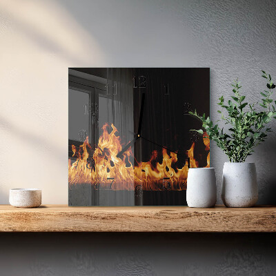 Glas vægur Brand