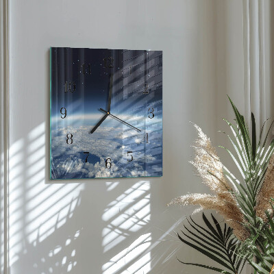Glas vægur Jordens univers