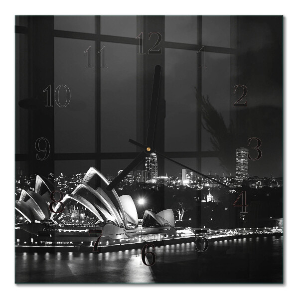 Glas vægur Sydney Horizon