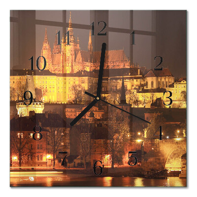 Glas vægur Prag