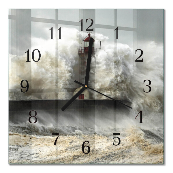Glas vægur Storm