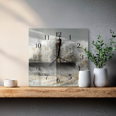 Glas vægur Storm