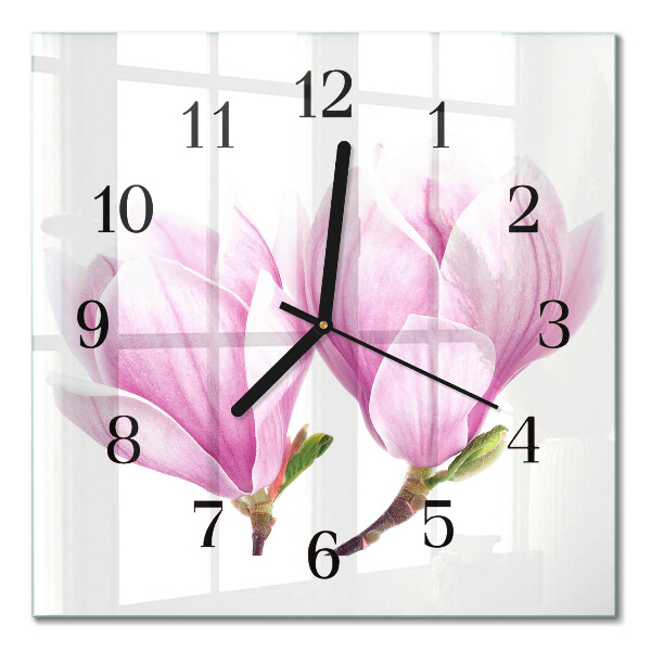Glas vægur Magnolia