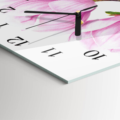 Glas vægur Magnolia