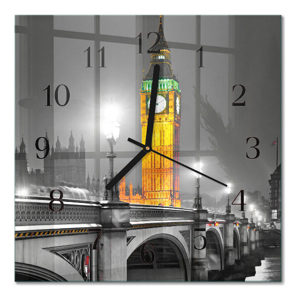 Glas vægur Big Ben