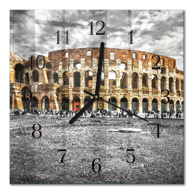 Glas vægur Colosseum