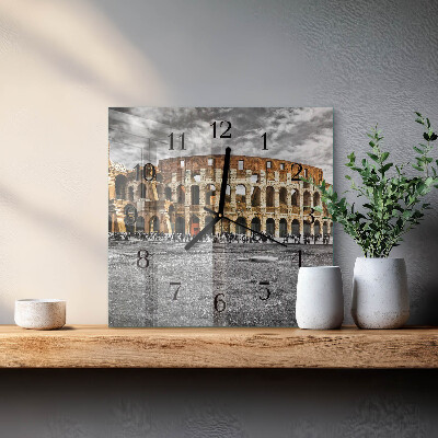 Glas vægur Colosseum