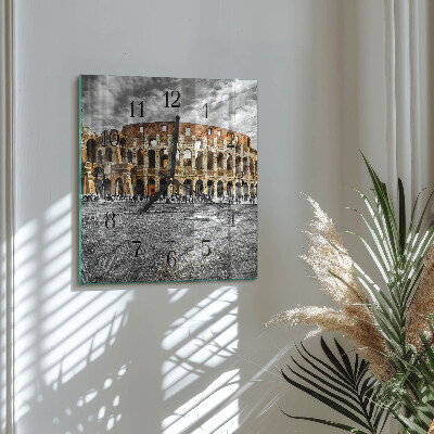 Glas vægur Colosseum