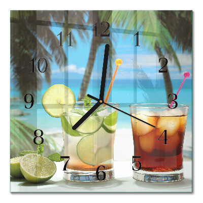 Glas vægur Cocktail