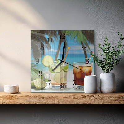 Glas vægur Cocktail