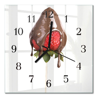 Glas vægur Chokolade