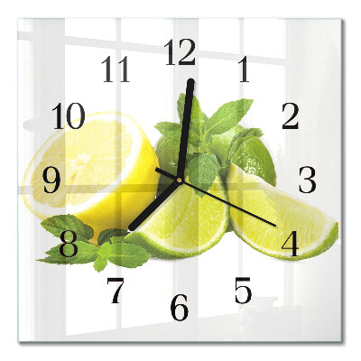 Glas vægur Lime-mynte