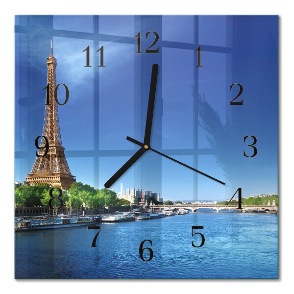 Glas vægur Paris' himmel