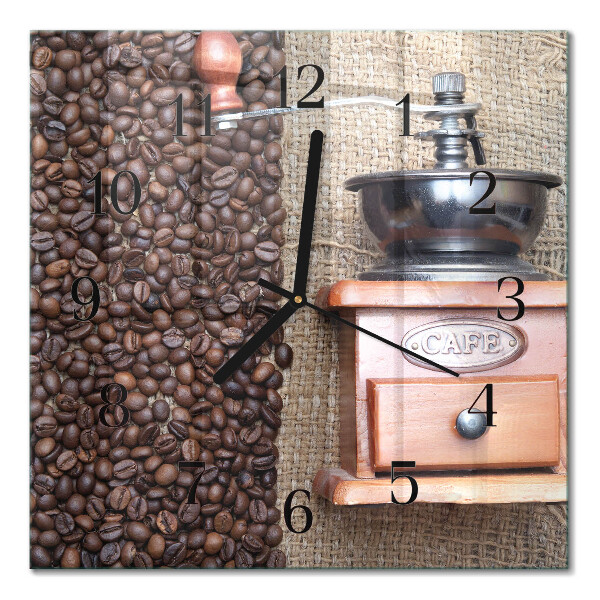 Glas vægur Kaffekværn