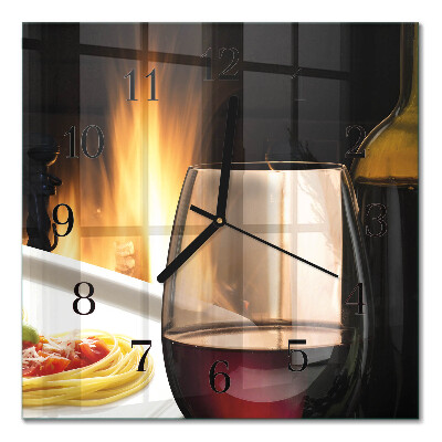 Glas vægur Spaghetti