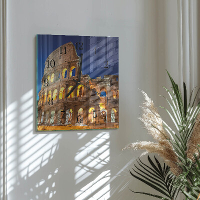 Glas vægur Colosseum