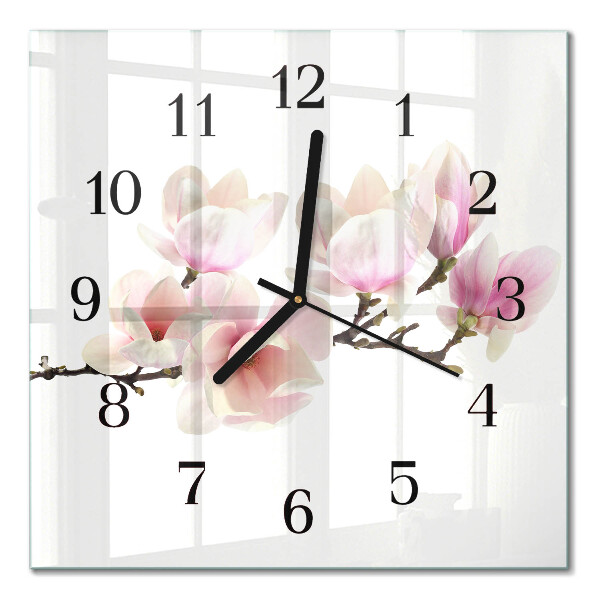 Glas vægur Magnolia