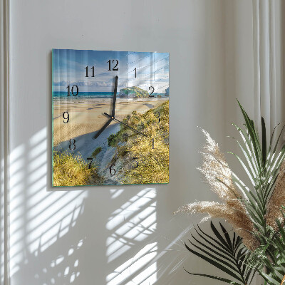 Glas vægur Strand