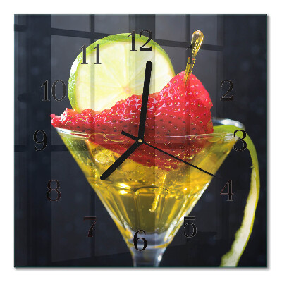 Glas vægur Cocktail