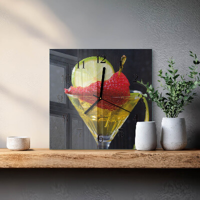 Glas vægur Cocktail