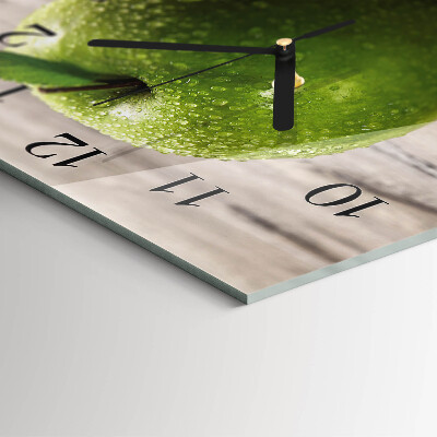 Glas vægur Æbler