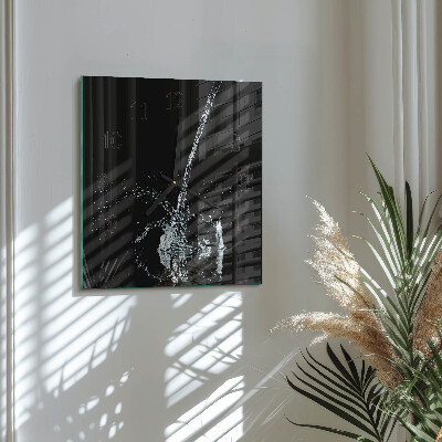 Glas vægur Vand