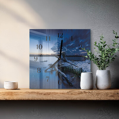 Glas vægur Landskab