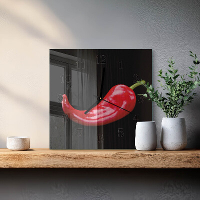 Glas vægur Chilipeber