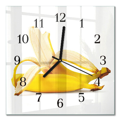 Glas vægur Bananer