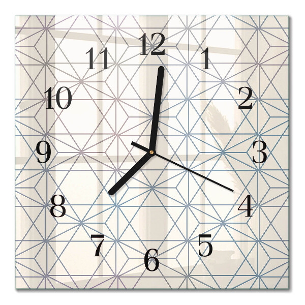 Glas vægur Geometrisk mønster