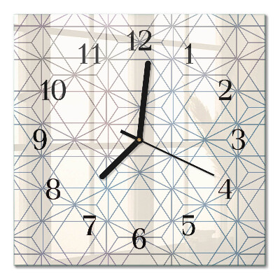 Glas vægur Geometrisk mønster