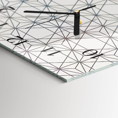 Glas vægur Geometrisk mønster