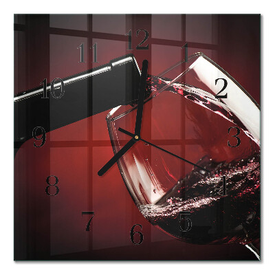 Glas vægur Et glas vin