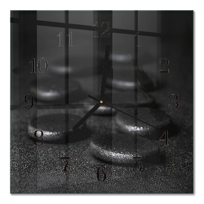 Glas vægur Zen-sten