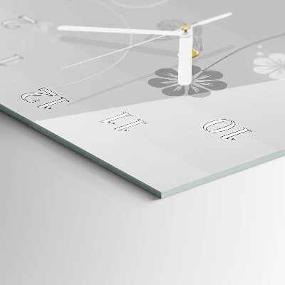Zegar ścienny cichy mechanizm Blomster