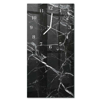 Zegar ścienny bez tykania Grafit