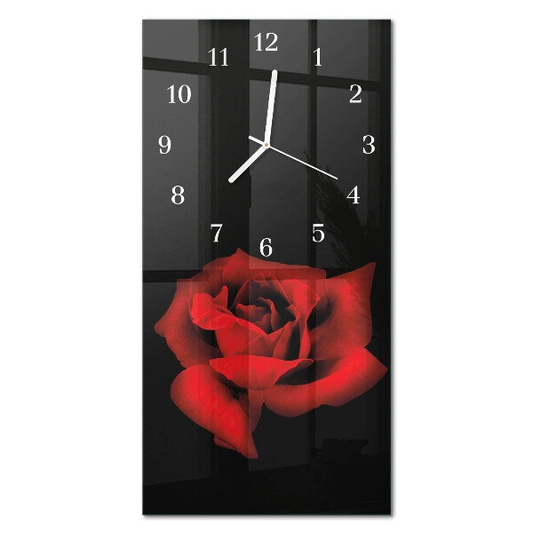 Szklany zegar Rose