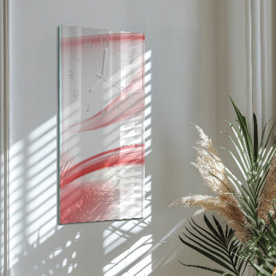 Zegar ścienny bez tykania Abstrakt kunst