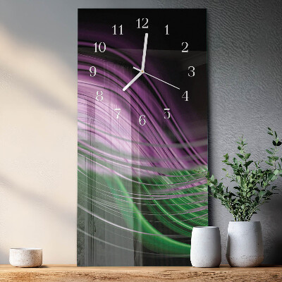 Zegar pionowy Abstrakt kunst