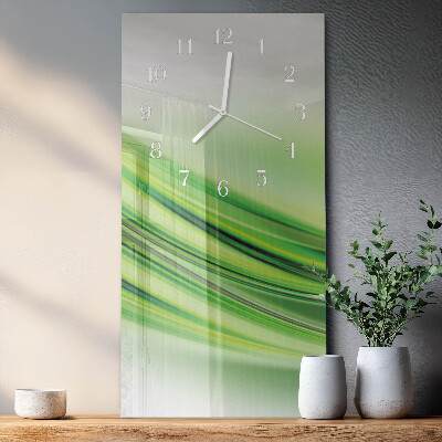 Szklany zegar Abstrakt kunst