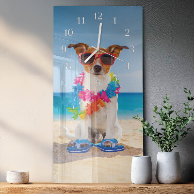 Zegar ścienny bez tykania Hund