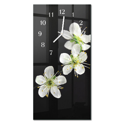 Zegar ścienny bez tykania Blomster