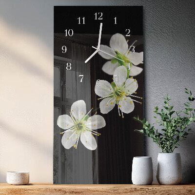 Zegar ścienny bez tykania Blomster