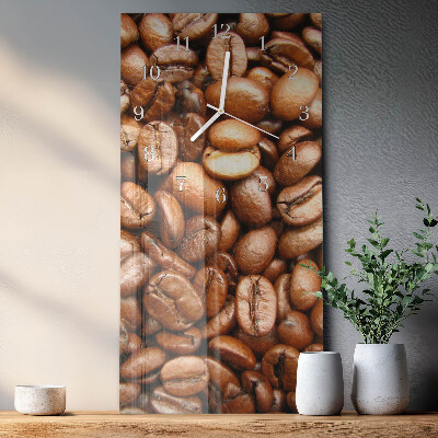 Zegar ścienny cichy mechanizm Kaffebønner