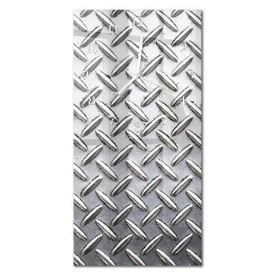 Szklany zegar Plademetal