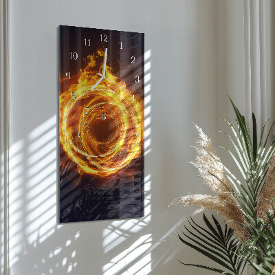 Zegar ścienny bez tykania Vortex