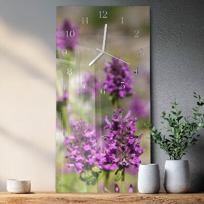 Zegar ścienny bez tykania Blomster